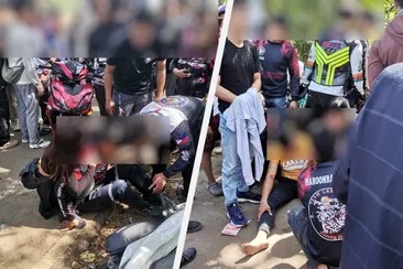 Isa ang patay at ilan ang sugatan matapos ang karerahan umano ng mga rider sa Marilaque Highway sa Tanay, Riza. Redan Ong