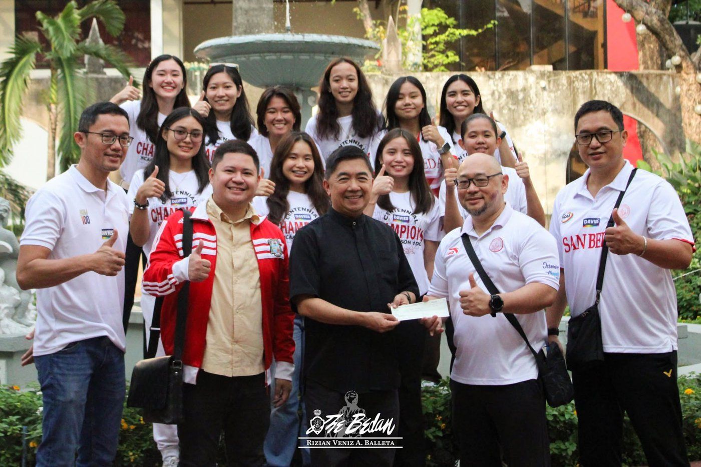 NCAA: San Beda women's badminton team receives boost