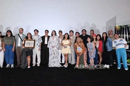 LOOK: Janella Salvador, RK Bagatsing shine at the premiere of 'Fleeting'