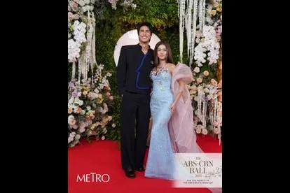 Donny Pangilinan and Belle Mariano at the ABS-CBN Ball