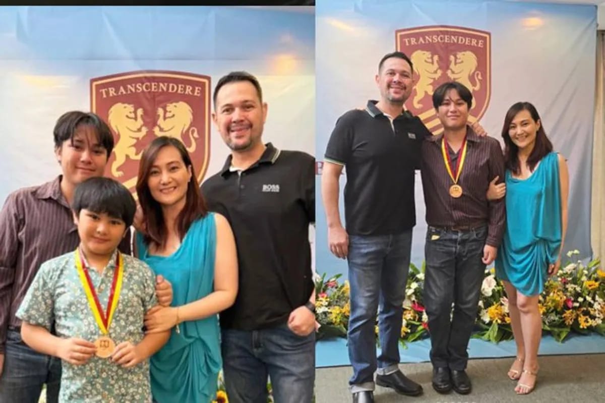Sons of Gladys Reyes and Christopher Roxas earn scholastic honors | ABS ...