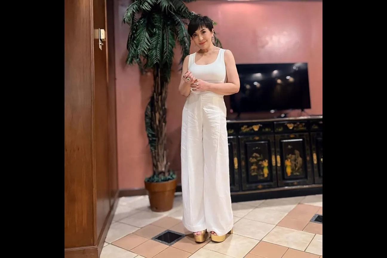 sharon cuneta casual dress Sharon Cuneta flaunts slimmer figure in jeans and modern terno