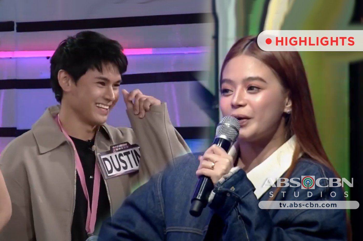 WATCH: Bianca cheers for Dustin on “Rainbow Rumble”