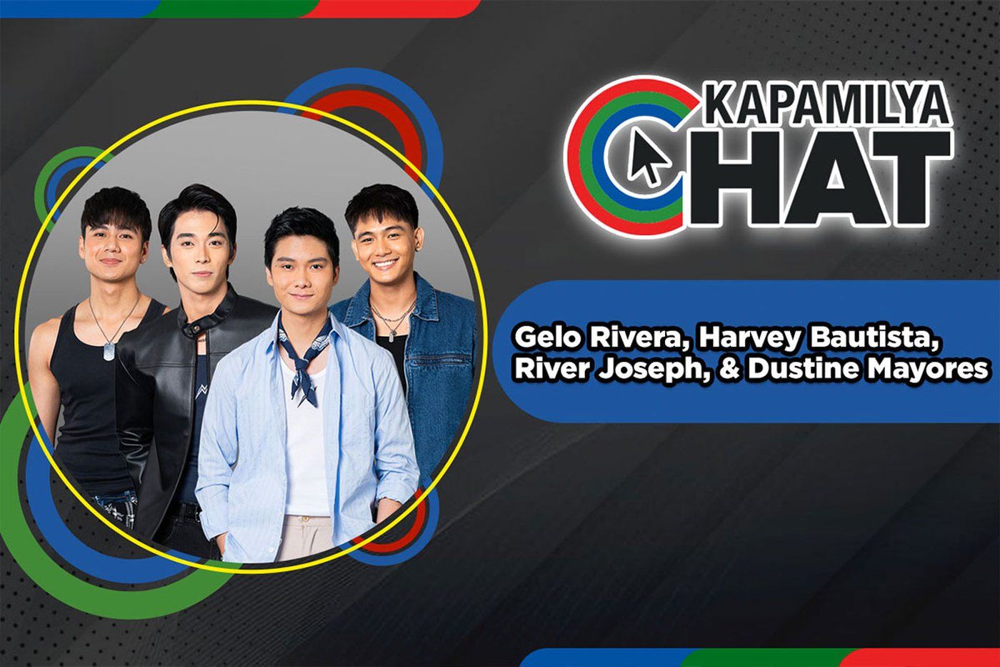 Kapamilya Chat with Gelo Rivera, Harvey Bautista, River Joseph and Dustine Mayores