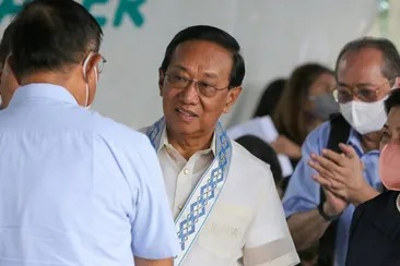 Department of Public Works and Highways (DPWH) Secretary Manuel M. Bonoan attends the ceremonial commissioning of the Novaliches-Balara Aqueduct 4 (NBAQ4) at the reservoir in La Mesa Dam in Quezon City on January 27, 2023. Jonathan Cellona, ABS-CBN News/File