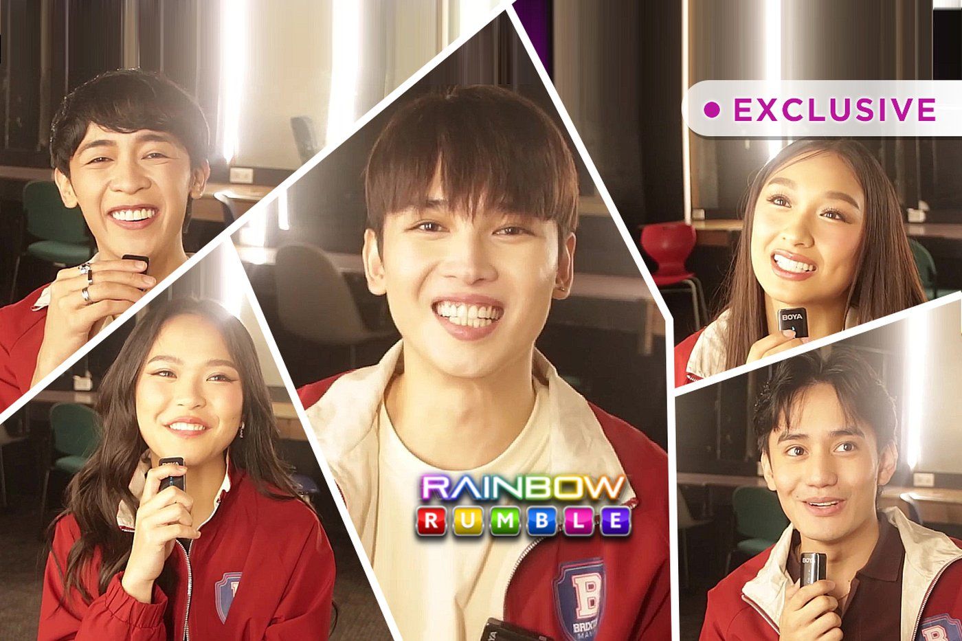 “Love At First Spike” cast share their takeaways from their “Rainbow Rumble” stint