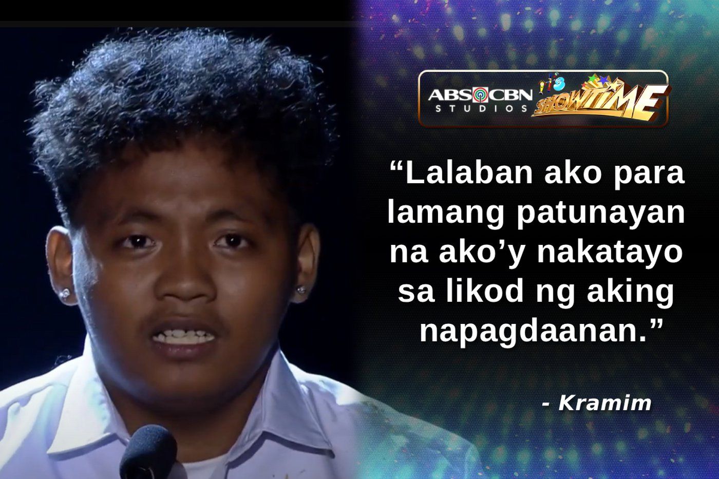 Escort Kramim, gumawa ng TULA tungkol sa ‘BULLYING’ | It’s Showtime
