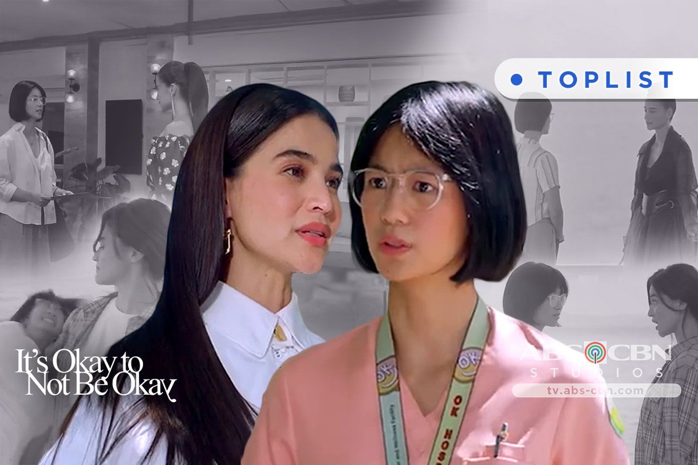 Mia and Gemma are serving silent-but-deadly rivalry in these 5 scenes from “It’s Okay To Not Be Okay”