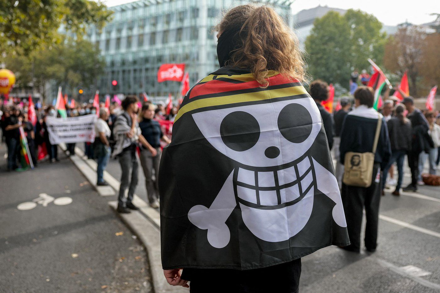 What the 'One Piece' pirate flag symbolizes for Gen Z protestors