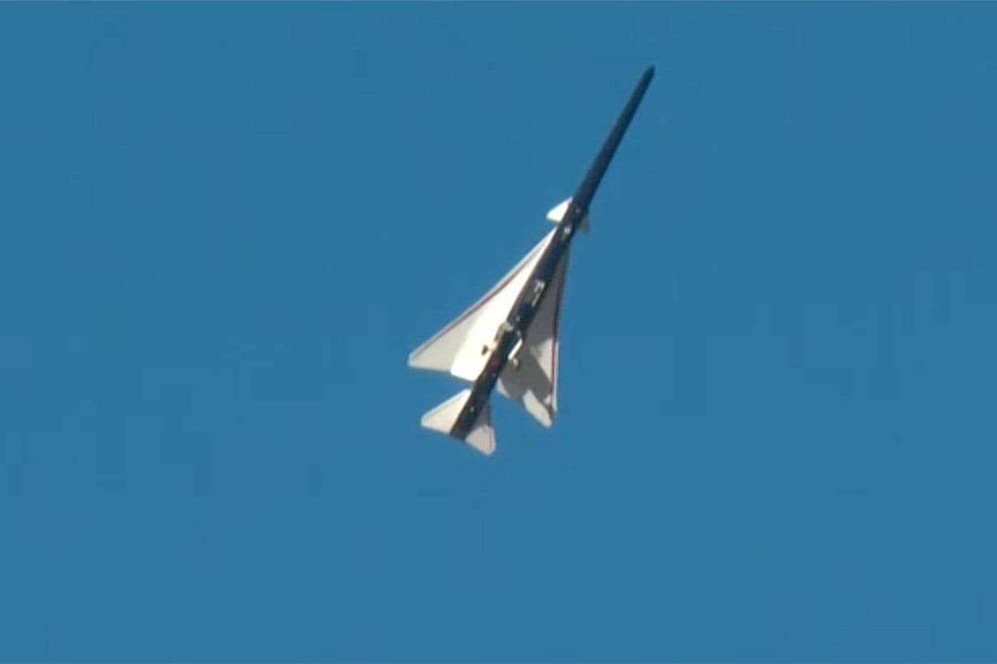 NASA's quiet X-59 supersonic jet takes off for its first flight