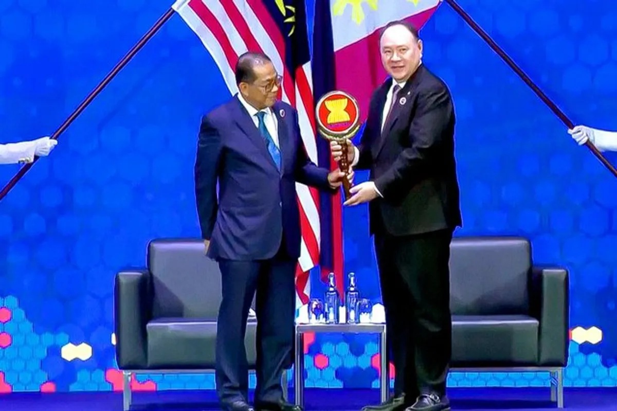 马来西亚将东盟防务主席国职位移交给菲律宾