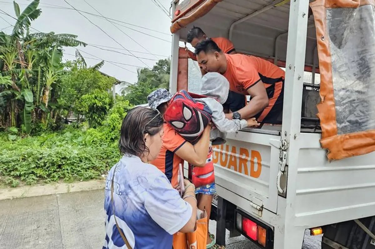 Thousands evacuated as typhoon Tino bears down on Philippines | ABS-CBN ...