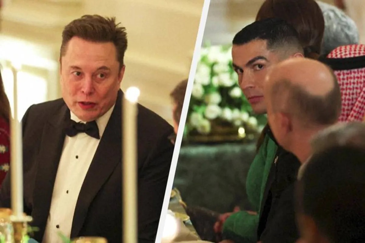 Ronaldo and Musk attend Trump's dinner with Saudi prince | ABS-CBN News