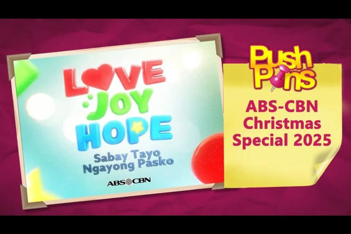 Abs Cbn Christmas Special 2025 Pushpins Abs Cbn Entertainment