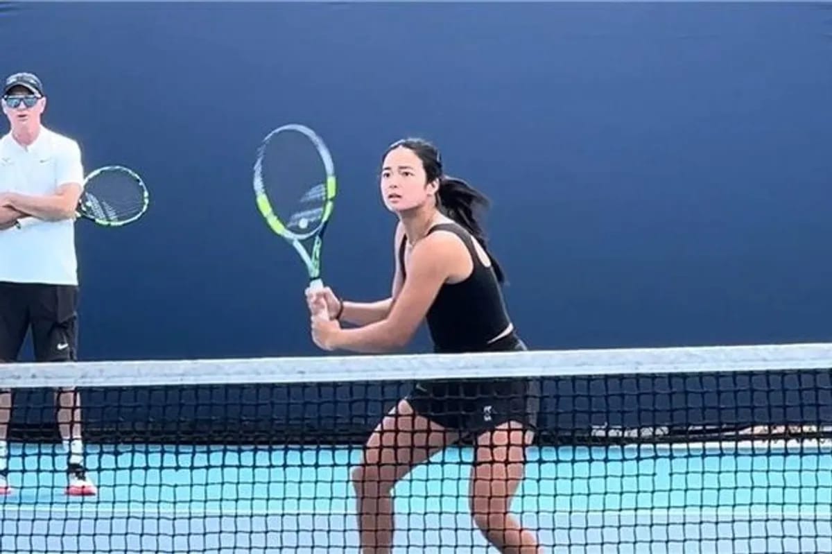 Alexandra Eala Kembali Berlatih Jelang Rematch Lawan Linette di Miami Open