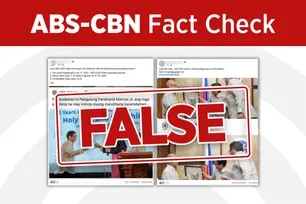 FACT CHECK: ABS-CBN News, ipinalalabas na nagmanipula ng lumang larawan sa posts nito
