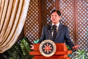 President Ferdinand R. Marcos Jr. and First Lady Liza Araneta-Marcos honor the country’s most outstanding choirs in a ceremony titled Gintong Parangal: Honoring the Champion Choirs of 2024 at Malacañan Palace on November 24, 2024.Yummie Dingding, PPA pool