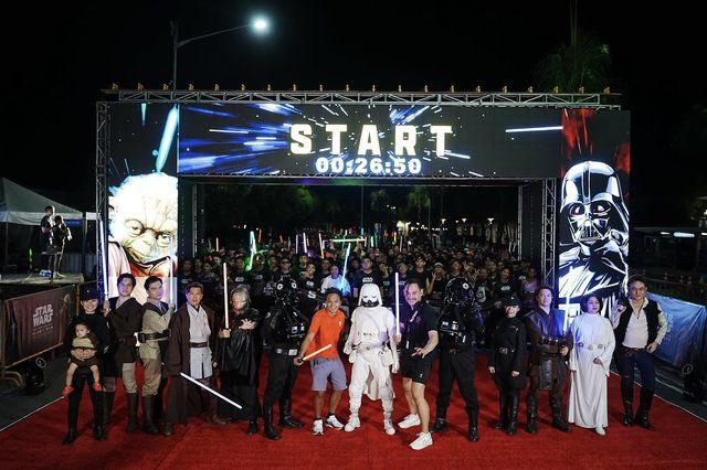 Laudit, Roda rule 15K-strong Star Wars Night Run