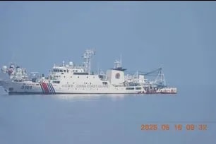 Chinese Coast Guard vessel CCG 5101. Handout/PCG