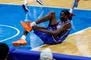 TNT import Bol Bol appears to have suffered an injury in Game 2 of their PBA Season 50 Commissioner's Cup semifinal series against Meralco, May 22, 2026 at the Mall of Asia Arena. PBA Media