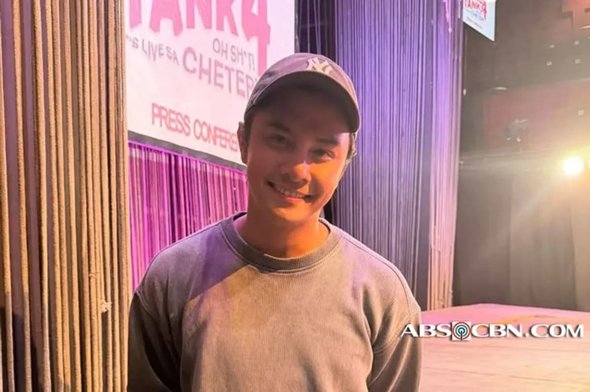 EXCLUSIVE: JC Santos on being cast in the play 'Ang Babae Sa Septic Tank 4': ‘Ang suwerte ko lang'