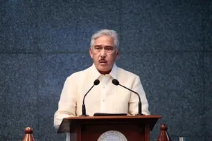 Senate President Vicente Sotto III delivers a speech during the opening of the 3rd Regular Session of the 18th Congress Monday, July 26, 2021. Voltaire Domingo, Senate PRIB