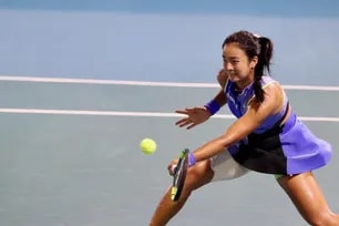 Alex Eala during the WTA 125 Philippine Women’s Open quarterfinals at the Rizal Memorial Tennis Center in Manila on January 29, 2026. Jonathan Cellona, ABS-CBN News/File