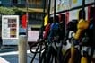 Fuel prices are displayed at a gasoline station in Quezon City on April 7, following another round of fuel price hikes. Oil companies raised gasoline prices by as much as P5.90 per liter and diesel by up to P19.80 per liter, marking one of the largest increases in recent weeks. Maria Tan, ABS-CBN News