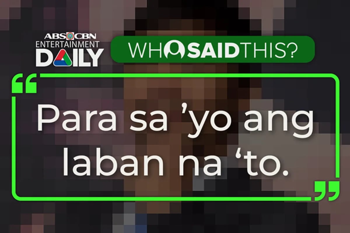 WHO SAID THIS: Manny Pacquiao's song that became an anthem to many Filipinos