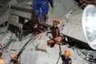 Bureau of Fire Protection personnel continue search operations at the site of a collapsed building in Angeles City, Pampanga on May 28, 2026. BFP photo release