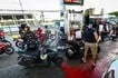 Motorists line up at a gasoline station along Philcoa in Diliman, Quezon City on Friday, March 6, in a rush to refuel ahead of the expected fuel price increase next week. Long queues of cars and motorcycles formed as drivers tried to fill up before the anticipated hike in gasoline and diesel prices.  Maria Tan, ABS-CBN News