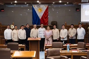 The Senate Minority Bloc on June 1, 2026. Photo from the Office of Sen. Kiko Pangilinan