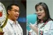 Senator Win Gatchalian and Senator Loren Legarda. Maria Tan, ABS-CBN News; Joseph B. Vidal / Voltaire F. Domingo,  Senate Social Media Unit