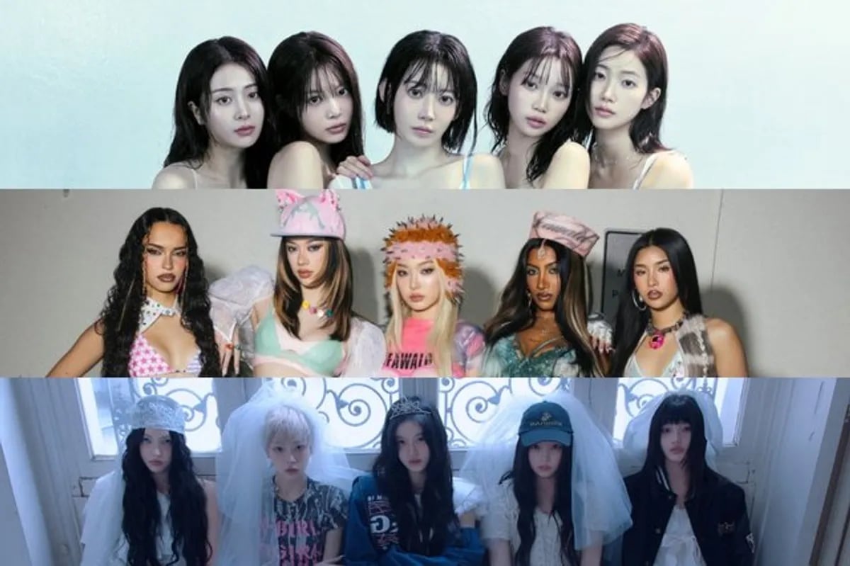 K-POP Stars KATSEYE, LE SSERAFIM, ILLIT Unite for Iconic Single ‘Iconic By Mistake