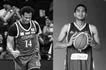Ateneo de Manila University's Divine Adili and Rene Baterbonia. Photos from UAAP Media/NBTC.