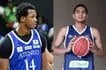 Ateneo de Manila University's Divine Adili and Rene Baterbonia. Photos from UAAP Media/NBTC.