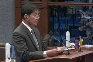 Sen. Panfilo Lacson explains his vote during the senate deliberation on the impeachment complaint against Vice President Sara Duterte, weighing constitutional precedents and procedural safeguards during Wednesday’s plenary session, August 6, 2025. Senate of the Philippines/ Screengrab
