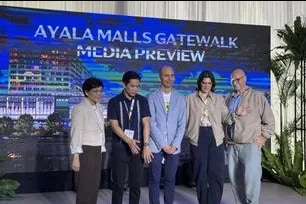 Media preview of Cebu’s newest mall Ayala Malls Gatewalk. ABS-CBN News