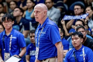 Ateneo de Manila University head coach Tab Baldwin in UAAP Season 88. File photo/UAAP Media.