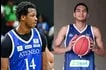 Ateneo de Manila University's Divine Adili and Rene Baterbonia. Photos from UAAP Media/NBTC