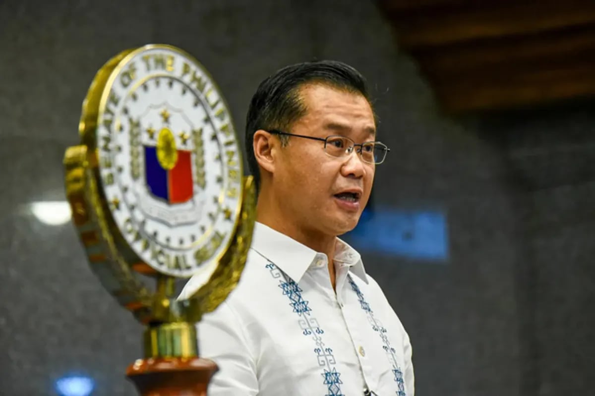 Gatchalian elected as Senate President in special session of Congress