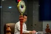 Senate President Sherwin Gatchalian presides over the election of new committee leaders and the reading of priority bills during a special session at the Senate of the Philippines on June 17, 2026. Maria Tan, ABS-CBN News