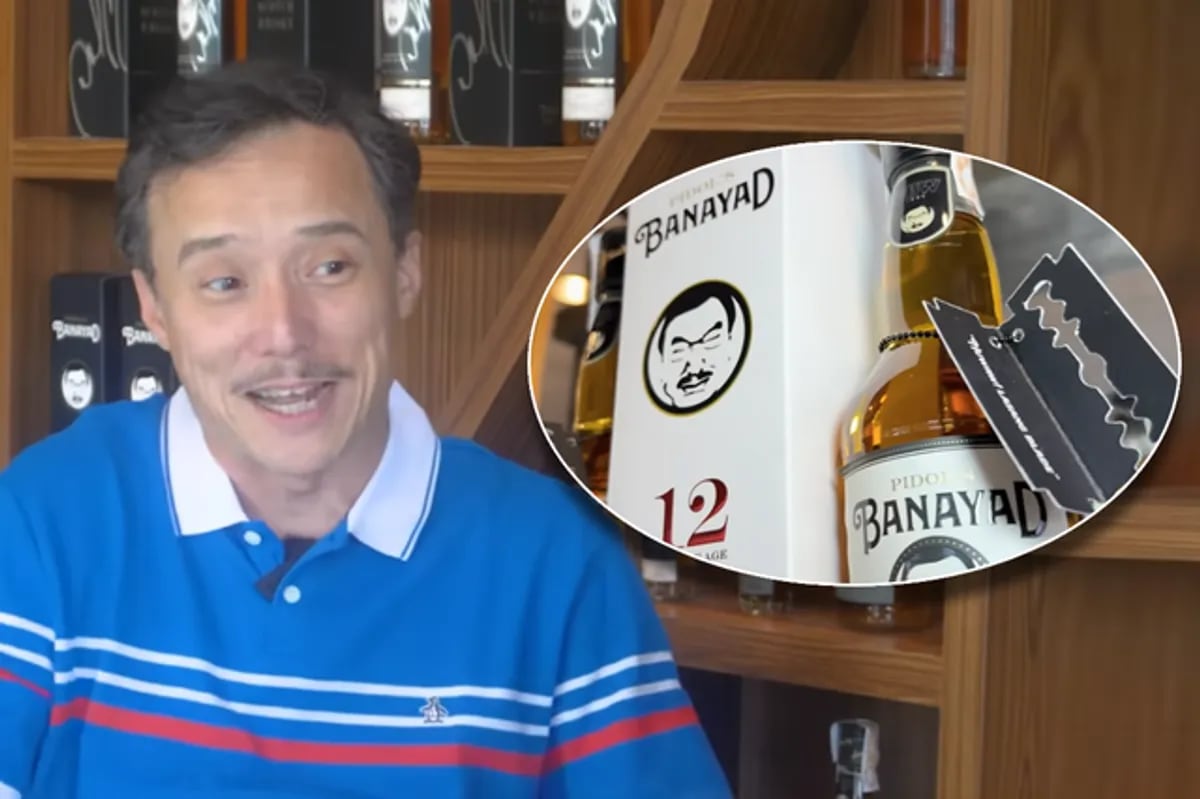 Epy Quizon shows glimpse of whisky business in honor of father Dolphy