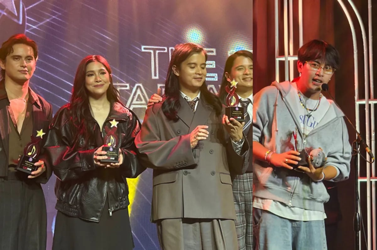 James Reid, Moira, Ben&Ben, Maki win major awards at 17th Star Awards for Music