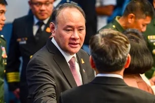 The Commission on Appointments confirms the selection of Gilberto "Gibo" Teodoro Jr. as secretary of the Department of National Defense in Pasay City on September 13, 2023. Mark Demayo, ABS-CBN News/File