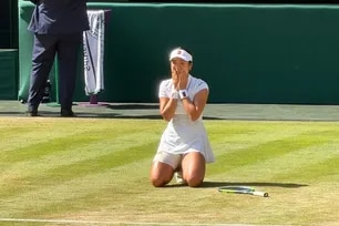 Filipina tennis star Alex Eala defeated defending champion Iga Swiatek to become the first Filipina to reach the second week of Wimbledon. Dyan Castillejo, ABS-CBN News