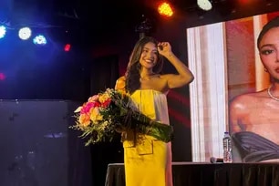 Nadine Lustre during a press conference in Quezon City, July 8, 2026, where she revealed the person she sued over malicious online comments had already been identified and sentenced. Anna Cerezo, ABS-CBN News