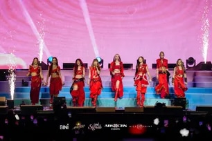 BINI during the kick-off of their 'Signals' tour at the SM Mall of Asia Arena, June 21, 2026. Photo by Nice Print Photography via BINI's X account