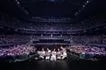 ITZY takes a photo with the audience during the Manila stop of its 'Tunnel Vision' concert tour at the SM Mall of Asia Arena on July 11, 2026. Photo from ITZY's X account