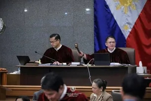 The defense team of Vice President Sara Duterte cross-examines the first witness presented by the House prosecution panel during the third day of the impeachment trial on Wednesday, July 8. The Senate, sitting as an impeachment court, resumed its hearing on Article IV of the Articles of Impeachment, which covers the alleged grave threats by the vice president against President Ferdinand Marcos Jr., First Lady Liza Araneta-Marcos, and former House Speaker Martin Romualdez.
National Bureau of Investigation (NBI) Senior Agent John Mark Calilung, who reviewed the video cited by the prosecution in support of its allegations, returns to the witness stand to respond to questions from defense lawyers. The trial has been adjourned until 2:00 p.m. on Monday, July 13, when the House prosecution panel is expected to present its second witness, Atty. Jeremy Lontoc.
Wendell D. Alinea, Senate Social Media Unit